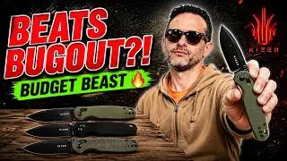 Kizer Pokiman Knife Review 🔪🔥 | Best Budget EDC even beats Bugout!
