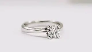 950 Platinum GIA Diamond 0.5 ct Solitaire