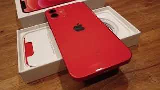 NEW iPhone Product Red Unboxing in 4K