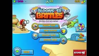 Bloons TD Battles Frozen River Battle Private