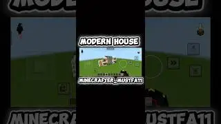 how to make a modern house 🏡 rate this house 😱⛏️#minecraft #shorts