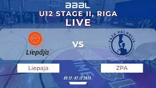Liepāja 2014 vs Zaza Pachulia Academy 2014 | BBBL U12 | Stage II