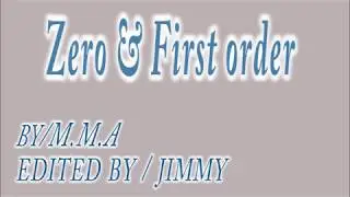 Intro - Zero Order - First Order Reaction