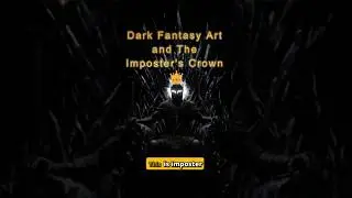 Dark Fantasy Art and The Imposter's Crown 👑
