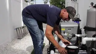 Cleaning The Pump Basket | Pool School