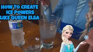 How To Get Ice Powers Like Queen Elsa!❄️