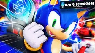 EU PLATINEI O “NOVO” E MAIS POLÊMICO JOGO DE CORRIDA DO SONIC
