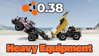 Messing with the NEW stuff in BeamNG 0.38