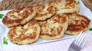 ✅️ Como hacer Tortitas de Coliflor y queso, Fáciles y Saludables!!