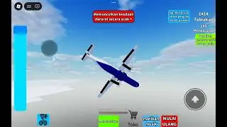 halo teman teman aku membuat pesawat jatuh