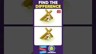 Find The Difference Picture Good Friday shorts  #Shorts