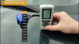 4500 VS EC-770 Professional High Accuracy Thickness Gauge Meter for Paint Coating Measurement