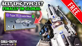 Бесплатный Type 25 &mdash; Frosted Moon &mdash; лучший эпический Type 25 в CODM