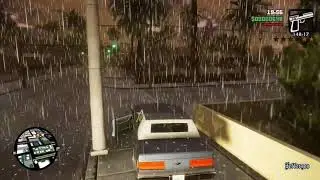 The Rain is so BAD In GTA San Andreas definitive edition
