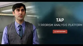Professor Yeşiltaş explains 'Terrorism Analysis Platform'