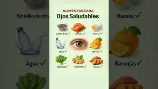 Mejores Alimentos para Ojos Saludables #shorts