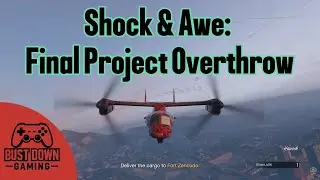 Shock & Awe: Charlie 💥 Final Project Overthrow Mission | Avenger Strike on Merryweather HQ | GTA