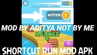 Shortcut run mod unlimited money apk by Aditya 😎😎😎😎😎link in description 🙂🙂🙂