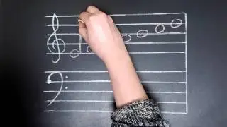Understanding and drawing note stems in music theory