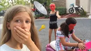The RED NINJA CAPTURED ASHLY! (Hacker Battle Royale with Motorbike!)