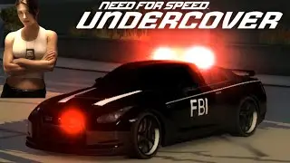 NFS Undercover - HIDDEN Federal GTR cruiser! OP Cop car pursuit