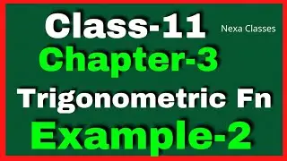 Example 2 Chapter3 Class 11 Math || Example2 Class11 Ch 3 NCERT Math || Chapter3 Example2 Class11