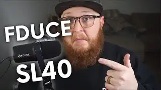 FDUCE SL40 Podcast Microphone Unboxing and Review