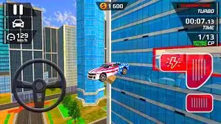 Smash Car Hit Impossible Car Driving Games - Stunt Ramp Car Hit - Android Gameplay