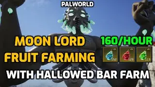 Palworld: 160+ IV Fruits per Hour | Moon Lord & Hallowed Bars Farming