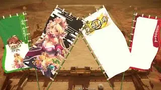 【張飛黄忠】回復の舞で頑張る！その134　vs岡田以臓【英傑大戦】【甘皇后】
