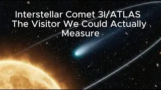 Межзвездная комета 3I/ATLAS &mdash; гость, которого мы действительно можем измерить.