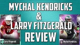MYCHAL KENDRICKS AND LARRY FITZGERALD DUAL REVIEW - MUT 18