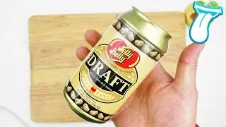 JELLY BEANS aus der BIERDOSE | YOSHI testet BOHNEN mit BIERGESCHMACK! | IN ALLER MUNDE