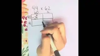 Box Method Multiplication - Double Digit