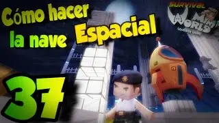 Serie survival Mini world capitulo 37 [ cómo hacer la nave espacial ] 🌗🌗🌛