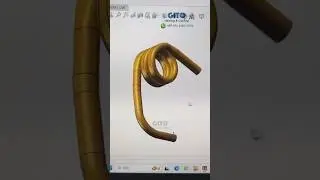 Bending Spiral Bourdon Tube Coil for Pressure Gauge