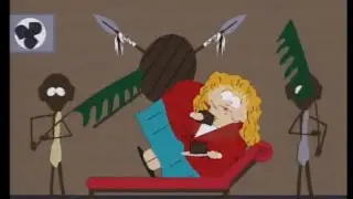 Roasting Sally Struthers in South Park | South Park S01E08 - Starvin' Marvin