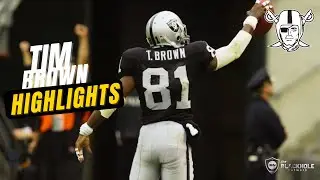 Tim Brown Highlights - Raiders wide Receiver and Hall of Famer