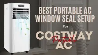 Best Portable AC Window Seal Setup for Summer 2025 | Full Walkthrough #summer #2025