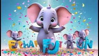 Five Little Elephants March Left and Right | Fun Movement Song for Kids | Directions with Elephants