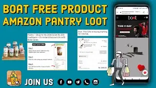 Amazon Pantry Offer Get ₹200 Cashback Shopping on ₹ 2000🔥Boat V-Day Offer ⚡Get Free Gifts !