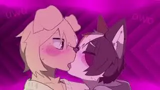 [Femboy Furry ASMR] Shy femboy makes out with you~ owo