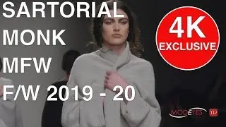 SARTORIAL MONK | FALL WINTER 2019 - 2020 | FASHION SHOW EXCLUSIVE 4K
