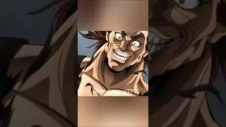 Yujiro playing with Ryu kaioh #baki #anime #shorts