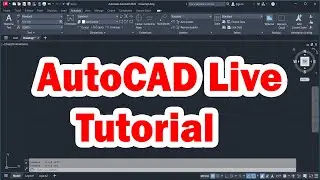 🔴 LIVE | AutoCAD | Tutorial  House Plan view | Home design | 2D House | Engineer Aruljothi