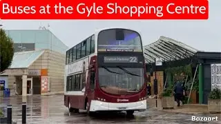 Buses at the Gyle Shopping Centre, Edinburgh &bull; Bus Vlog 3/10/25