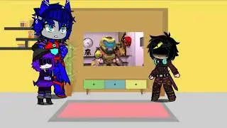 DOOM SLAYER (DEUS-SUPER-ERIC DOOM) DEUS-SUPER-ERIC & OPTIMUS PRIME & UZI DOORMAN [DSE, TF, MD, DOOM]