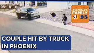 VIDEO: Driver intentionally runs over couple in Phoenix