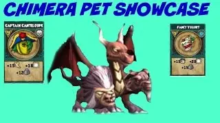 Wizard101: Chimera Pet Showcase With Commentary