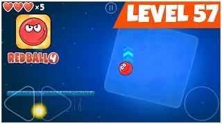 Red Ball 4 &mdash; Прохождение 57 уровня &mdash; Битва за Луну 57 уровня